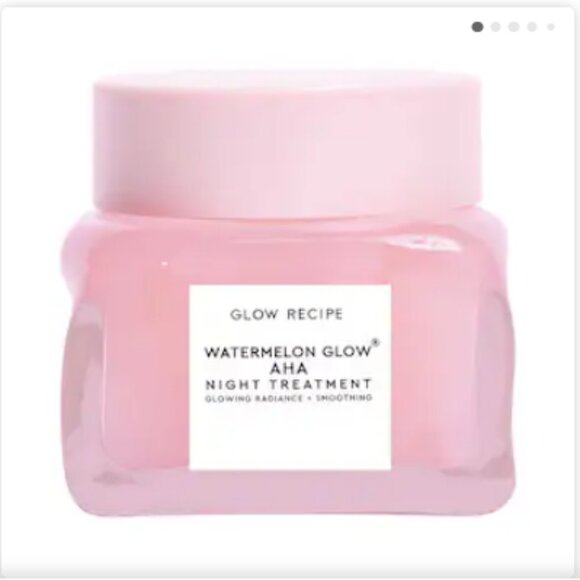 NEW - GLOW RECIPE WATERMELON GLOW AHA NIGHT TREATMENT MASK - Picture 1 of 2